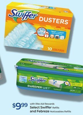 Rite Aid Select swiffer and febreze offer
