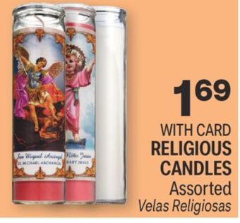 CVS Religious candles assorted offer