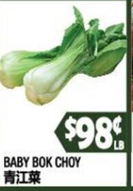 99 Ranch Baby Bok Choy offer