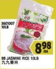 99 Ranch 99 Jasmine Rice 10LB offer
