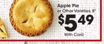 Kroger Apple pie offer