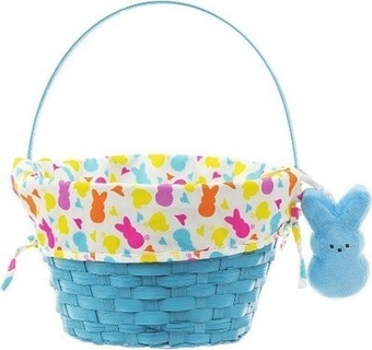Kroger Peeps easter basket with clip-on plush offer