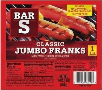 Kroger Bar-s meat franks offer