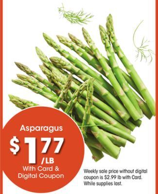 Kroger Asparagus offer