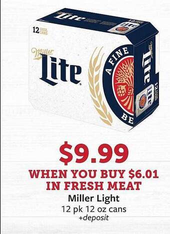 Fareway Miller light offer