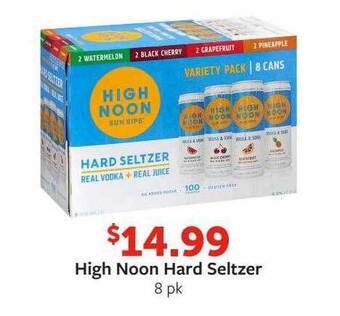 Fareway High noon hard seltzer offer