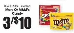 Mars Or M&M's Candy 8-15.6 oz