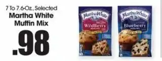 Martha White Muffin Mix 7-7.6 oz