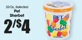 Food King Pet Sherbet offer