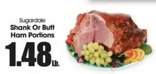 Shrank Or Butt Ham Portions
