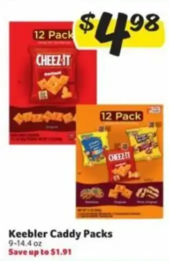 Keebler Caddy Packs 9-14.4 oz