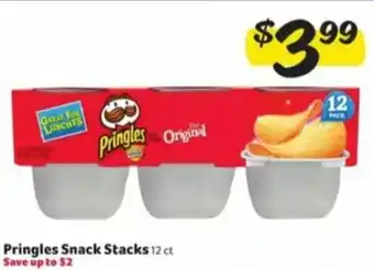 Harveys Supermarkets Pringles Snack Stacks offer