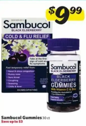 Harveys Supermarkets Sambucol Gummies offer