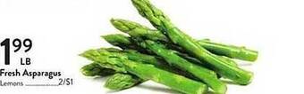 Fresh asparagus