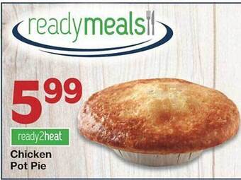 United Supermarkets Chicken pot pie offer