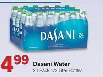 United Supermarkets Dasani water offer