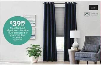JC Penney Max blackout mystique collection 100% blackout 84 offer