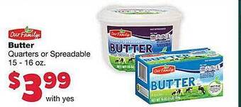 Family Fare Our family butter offer