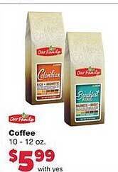 Family Fare Our family coffee offer