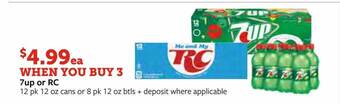 Fareway 7up or rc offer