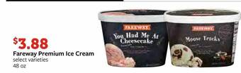 Fareway Fareway premium ice cream offer