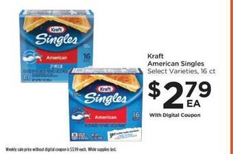 Food 4 Less Kraft american singles offer