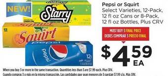 Food 4 Less Pepsi or squirt offer