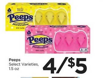 Food 4 Less Peeps select varieties offer