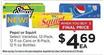 Food 4 Less Pepsi or squirt offer