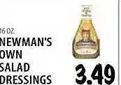 Karns Newman's own salad dressings offer