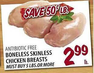 Karns Boneless skinless chicken breasts offer