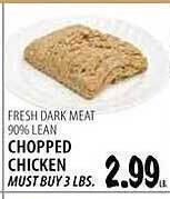 Karns Chopped chicken offer