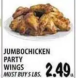 Karns Jumbochicken party wings offer