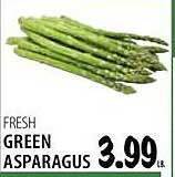 Green asparagus