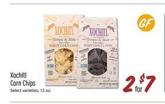 Sprouts Farmers Market Xochitl corn chips offer