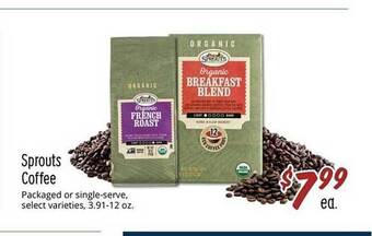 Sprouts Farmers Market Sprouts coffee offer