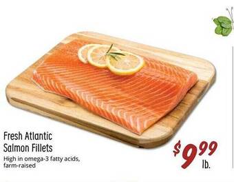 Sprouts Farmers Market Fresh atlantic salmon fillets offer
