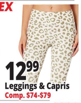 Ocean State Job Lot Leggings & capris offer