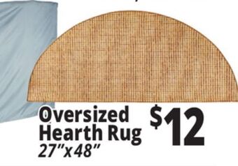 Ocean State Job Lot Oversized hearth rug offer