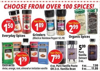 Ocean State Job Lot Spices offer