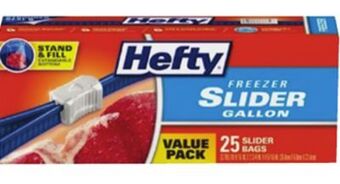 Ocean State Job Lot Hefty gallon freezer offer