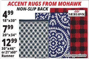 Ocean State Job Lot Mohawk accent rugs offer