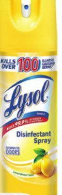 Ocean State Job Lot Lysol® disinfectant spray, lemon breeze scent, 12.5 oz offer