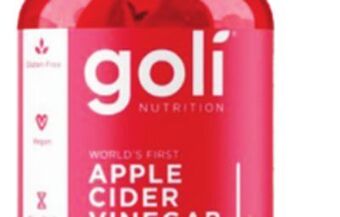 Ocean State Job Lot Goli apple cider vinegar gummies offer