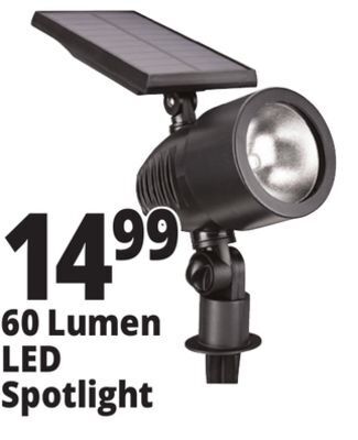 Ocean State Job Lot 60 lumen led spotlight offer