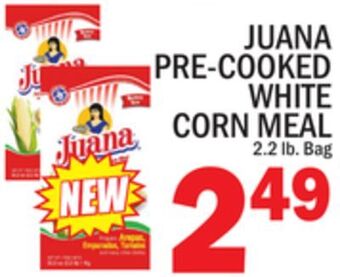 C Town Juana pre-cooked white corn meal offer