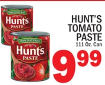 C Town Hunt's tomato paste offer