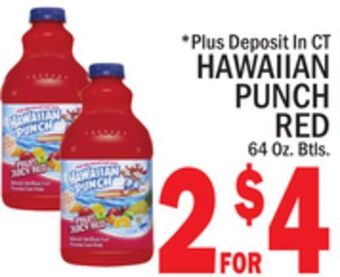 C Town Hawaiian punch red offer