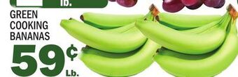 C Town Green cooking bananas offer