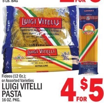 C Town Luigi vitelli pasta 16 oz. pkg. offer